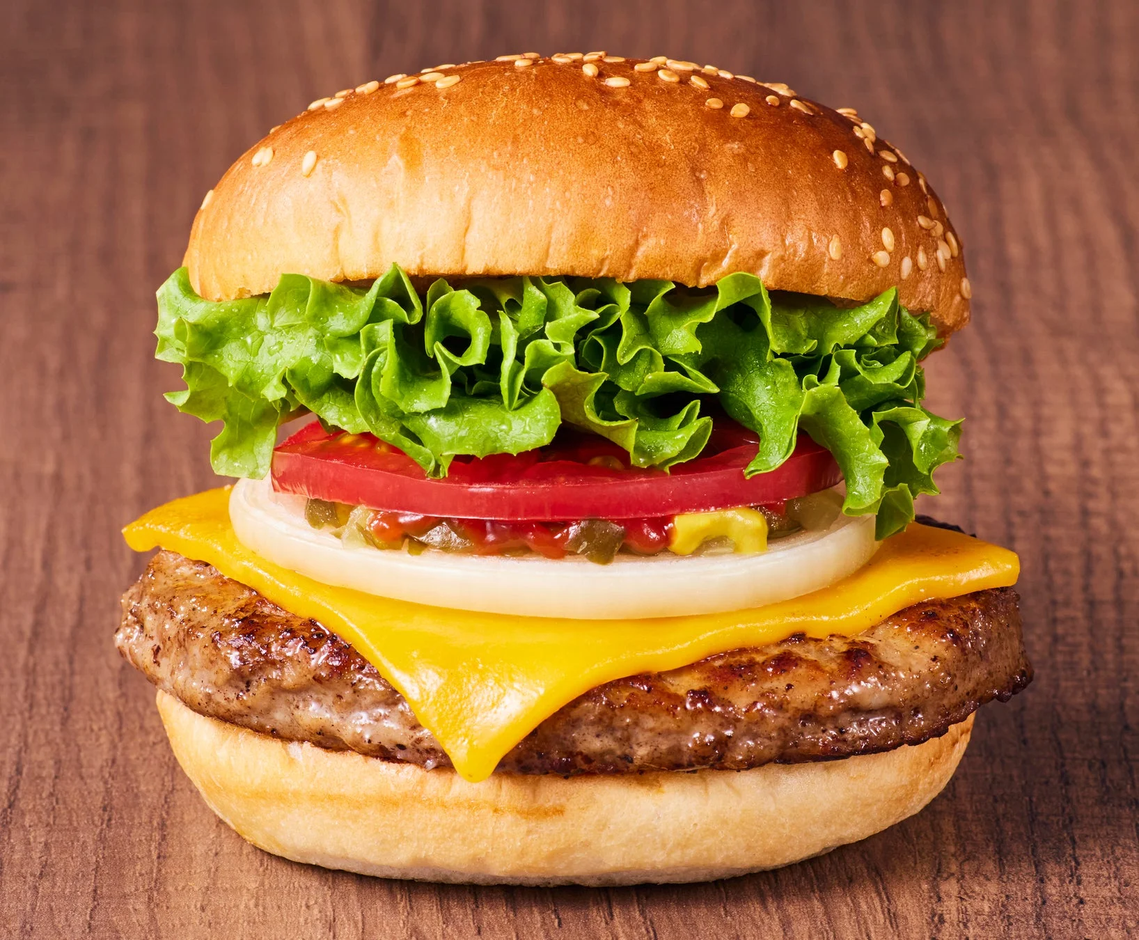 フレッシュネスバーガーの人気No.1クラシックチーズバーガー