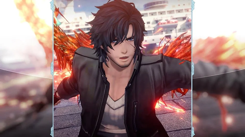 『ディシディア デュエルム FF』現代東京に召喚された男性キャラクター