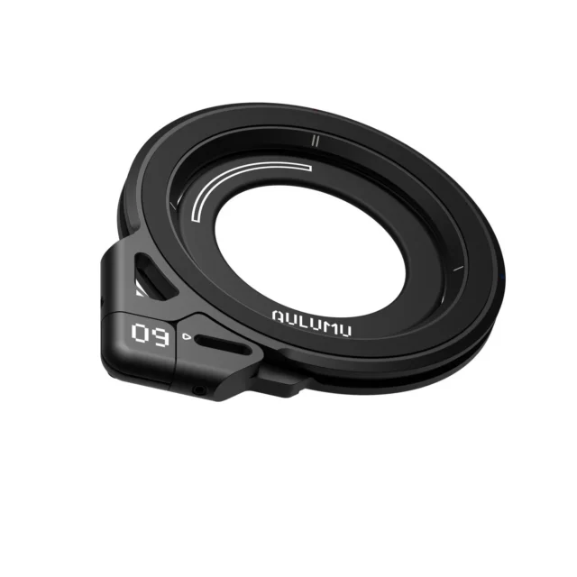 AULUMU G09 スマホリングスタンドのブラックモデル