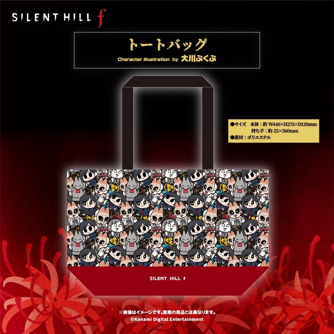 コラボイラストがデザインされたトートバッグ