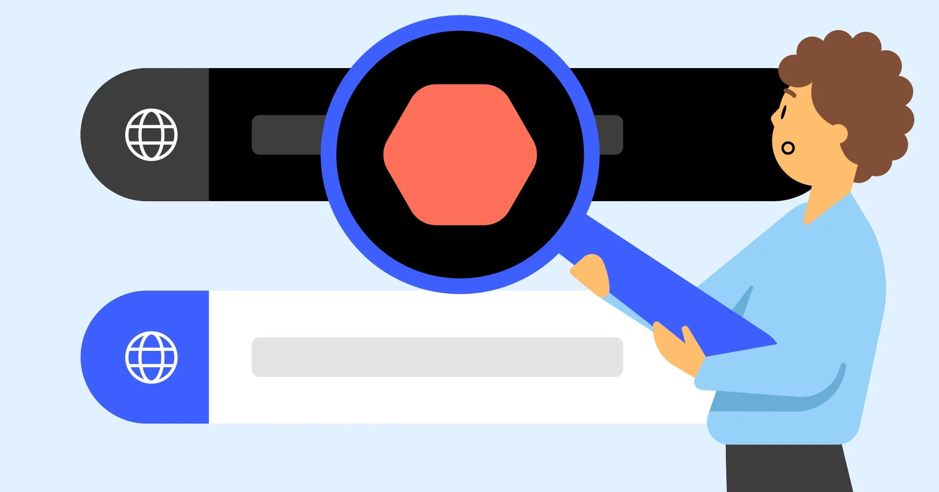 NordVPN 詐欺チェッカーが不審なメッセージを分析する様子