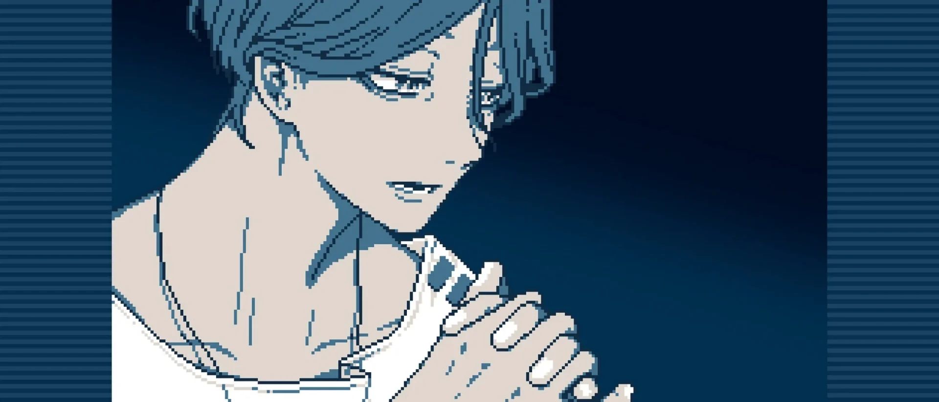 『都市伝説解体センター』ゲーム画面（キャラクターのクローズアップ）