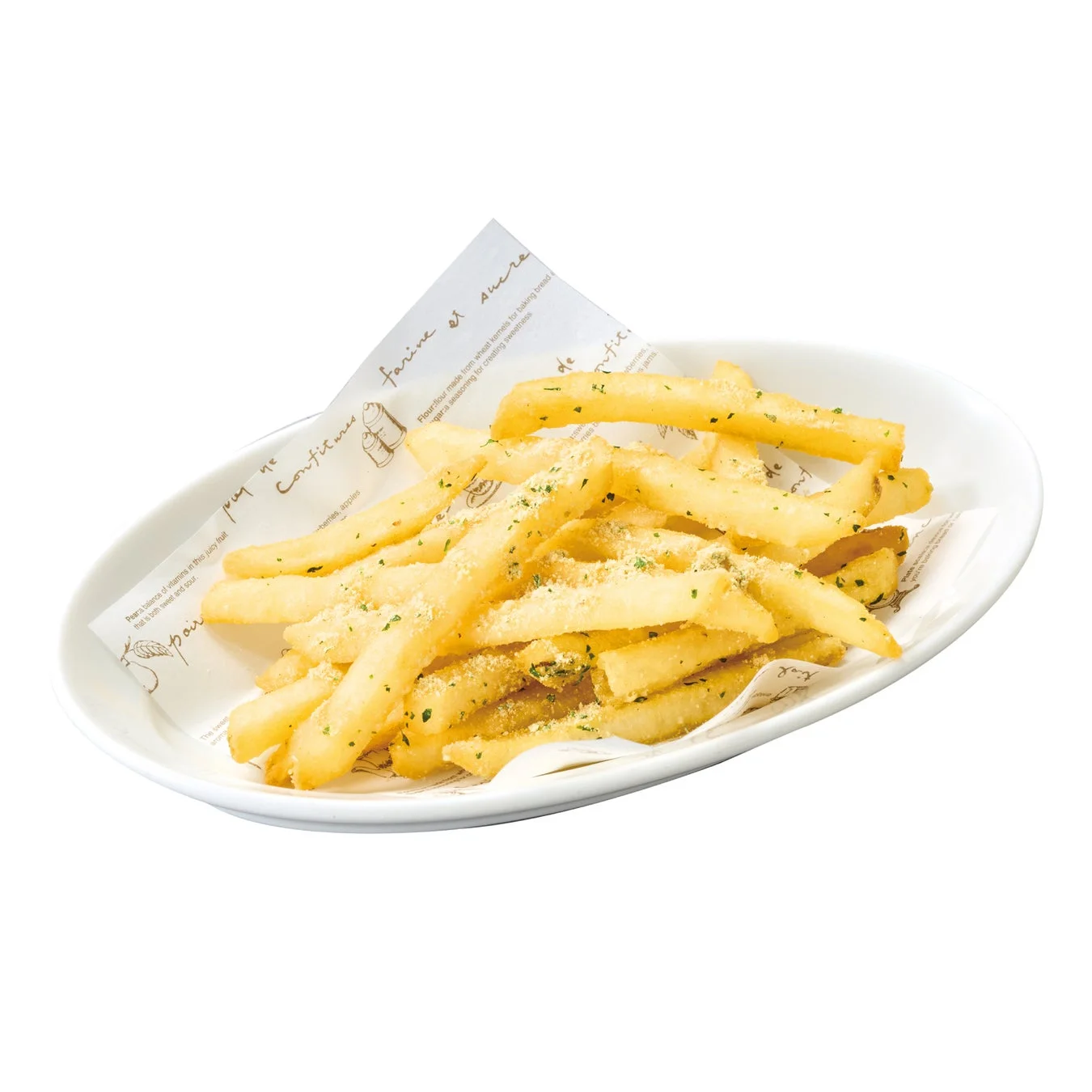 アンチョビとガーリック風味のフライドポテト