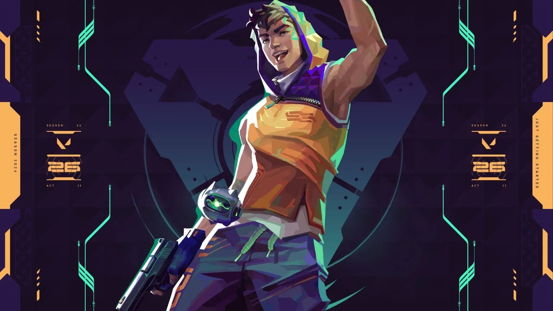 VALORANT新エージェント「ミクス」のキービジュアル