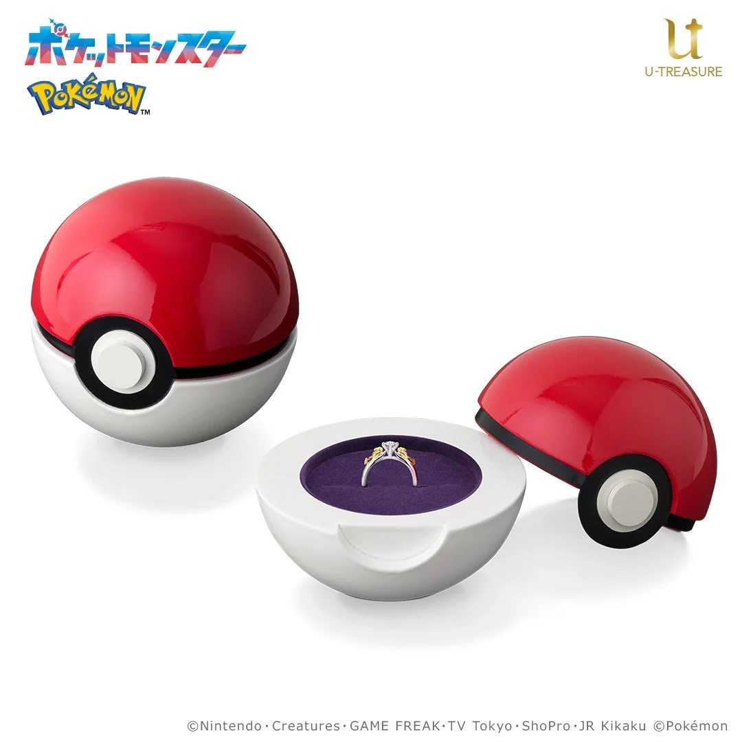 モンスターボール型の有料アクセサリーケース