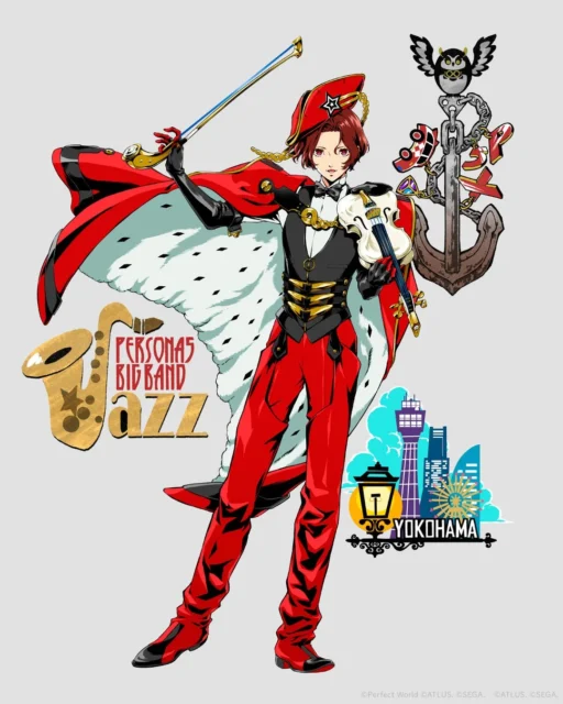 ペルソナ5 ザ・ファントムX主人公ワンダーの新規描き下ろしイラスト