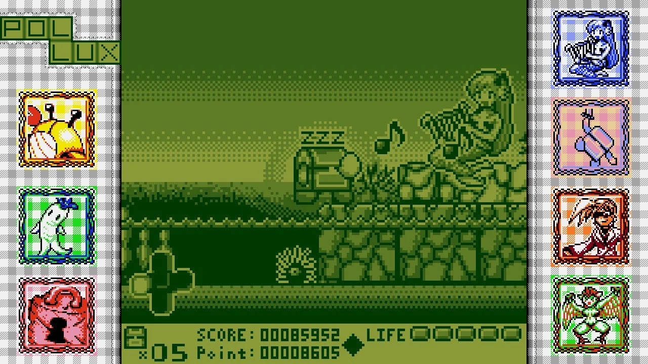 ハコいりユウシャ ポルックスのフィールド画面