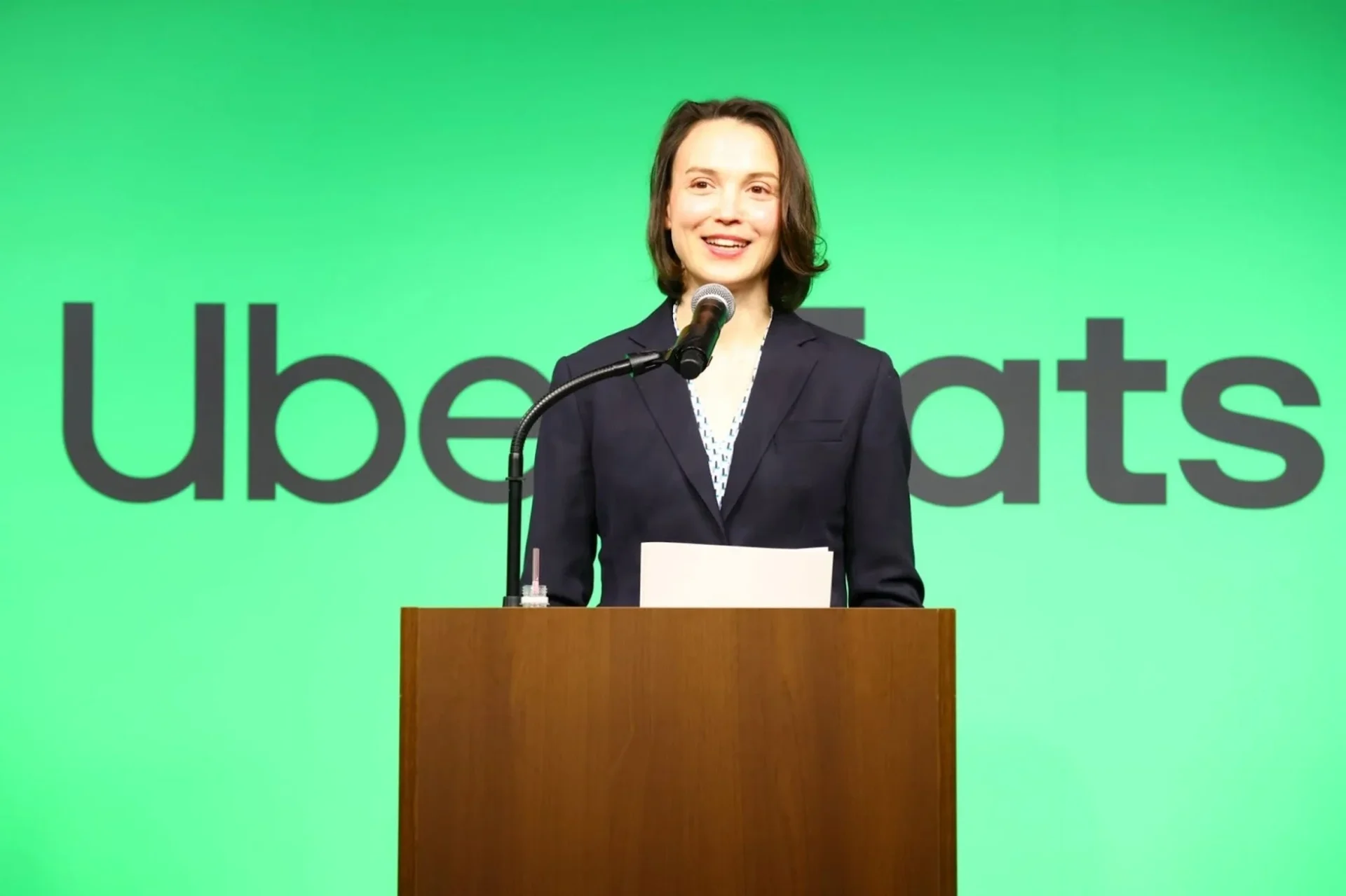 Uber Eats Japan 代表 ゼネラルマネージャーのユリア・ブロヴキナ氏