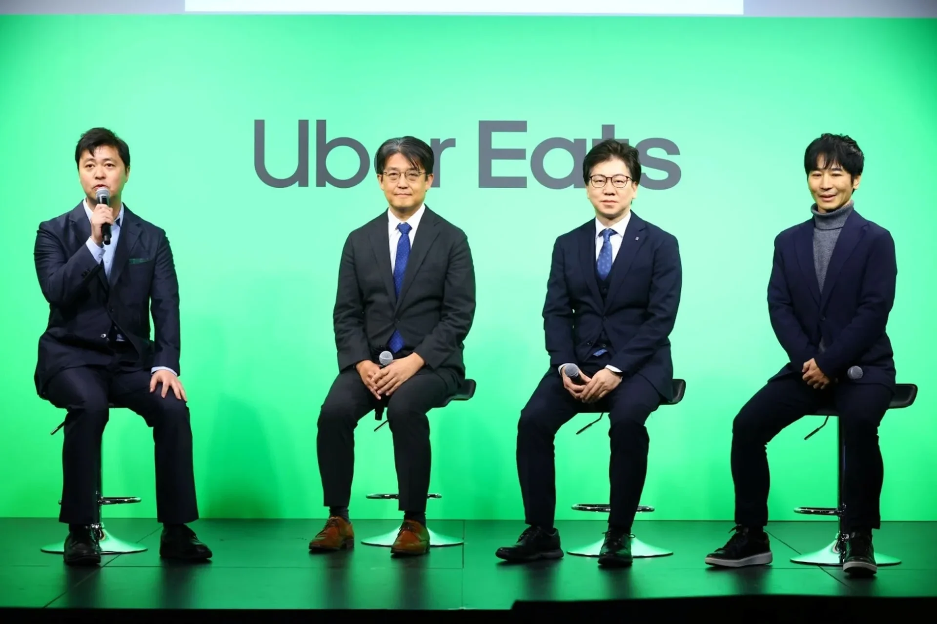 Uber Eats「お店と同じ価格」導入加盟店とのパネルディスカッション登壇者