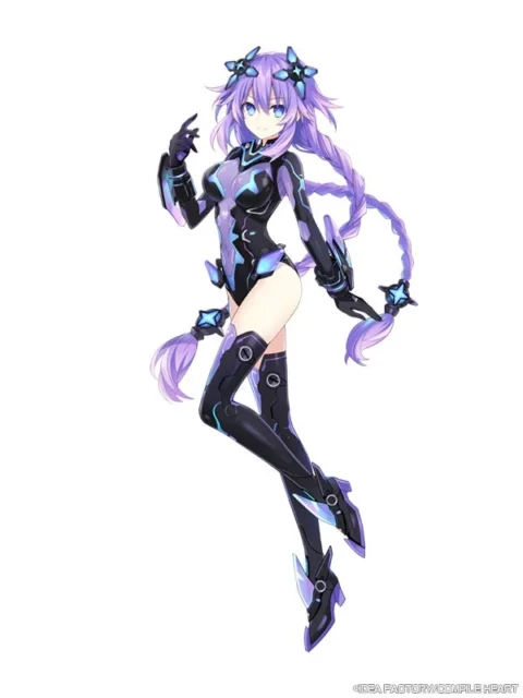 ネプテューヌが女神化した姿、パープルハート