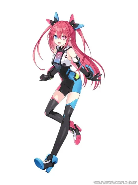 ルージュが女神化した姿、アイドル風のレッドハート