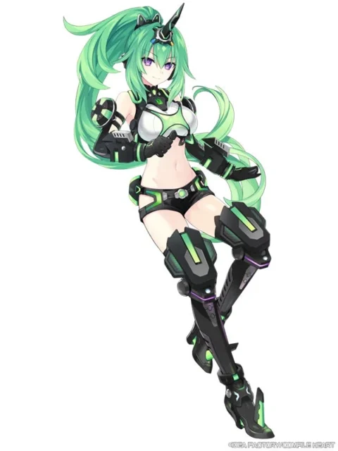 ベールが女神化した姿、グリーンハート