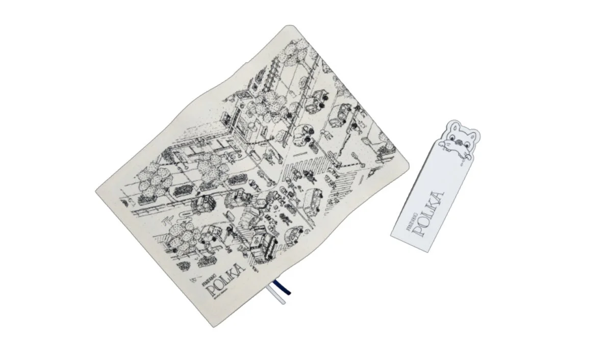 TOKYO INDIE GAMES SUMMIT 2026配布ノベルティ:しおりとブックカバー