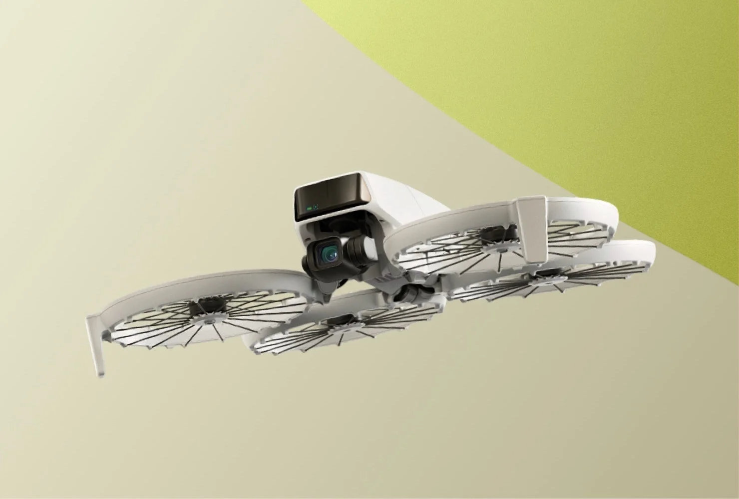 縦横自在に飛行する次世代ドローンDJI Flip