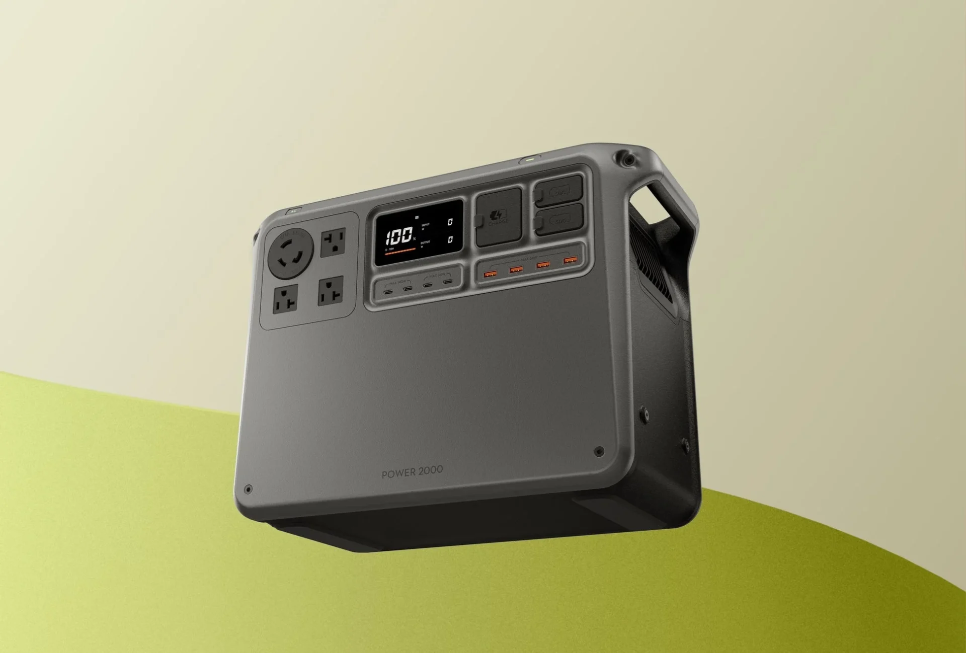 災害時や節電に活用できる大容量ポータブル電源Power 2000