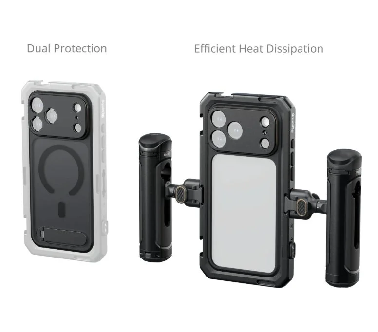 SmallRig iPhone 17 Pro/Pro Max用デュアルハンドヘルドケージキット