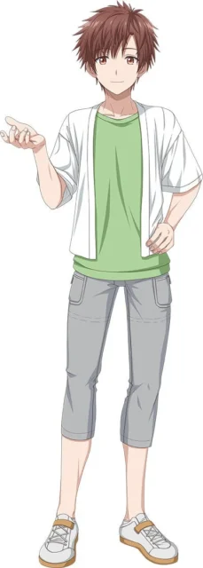 お隣の天使様ゲーム版の赤澤樹のキャラクター全身イラスト