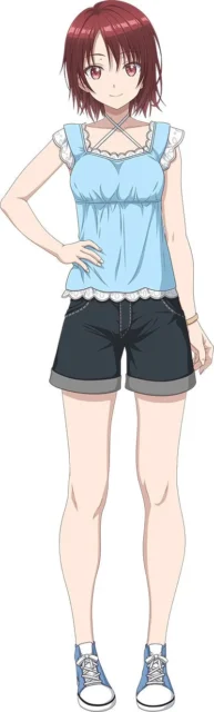 お隣の天使様ゲーム版の白河千歳のキャラクター全身イラスト