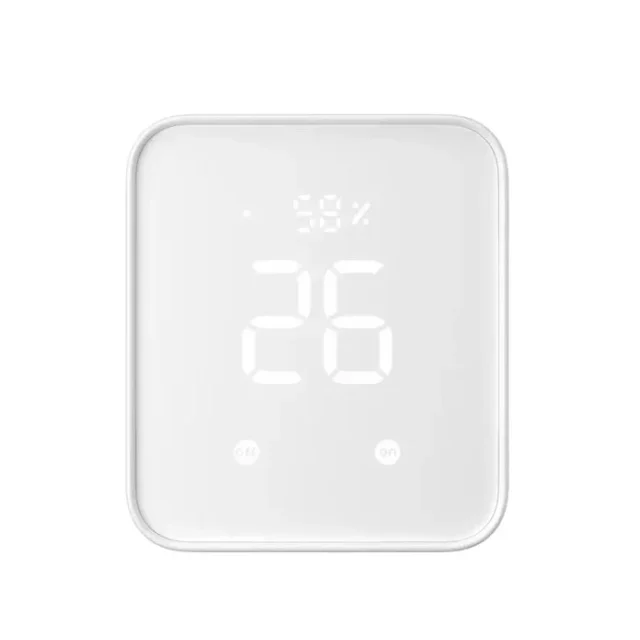 SwitchBot ハブ2のディスプレイに表示される温湿度