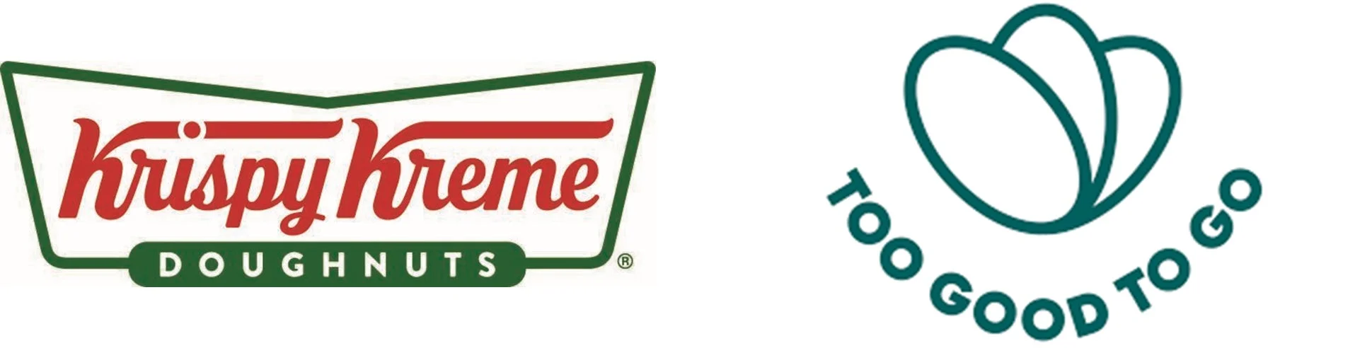 クリスピー・クリーム・ドーナツとToo Good To Goのロゴ
