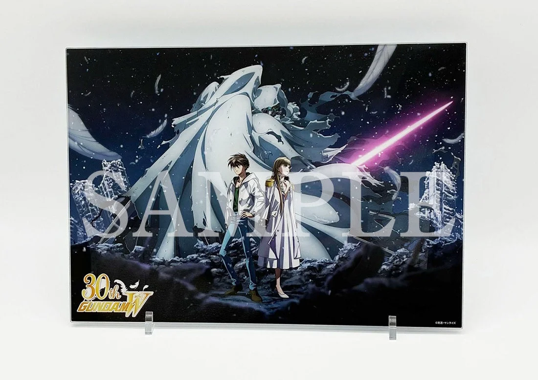 A-on STORE限定有償特典の新規描き下ろしイラスト使用アクリルパネル