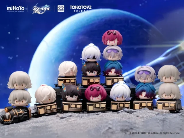 崩壊：スターレイル Q-TOPPING Vol.1のディスプレイ例