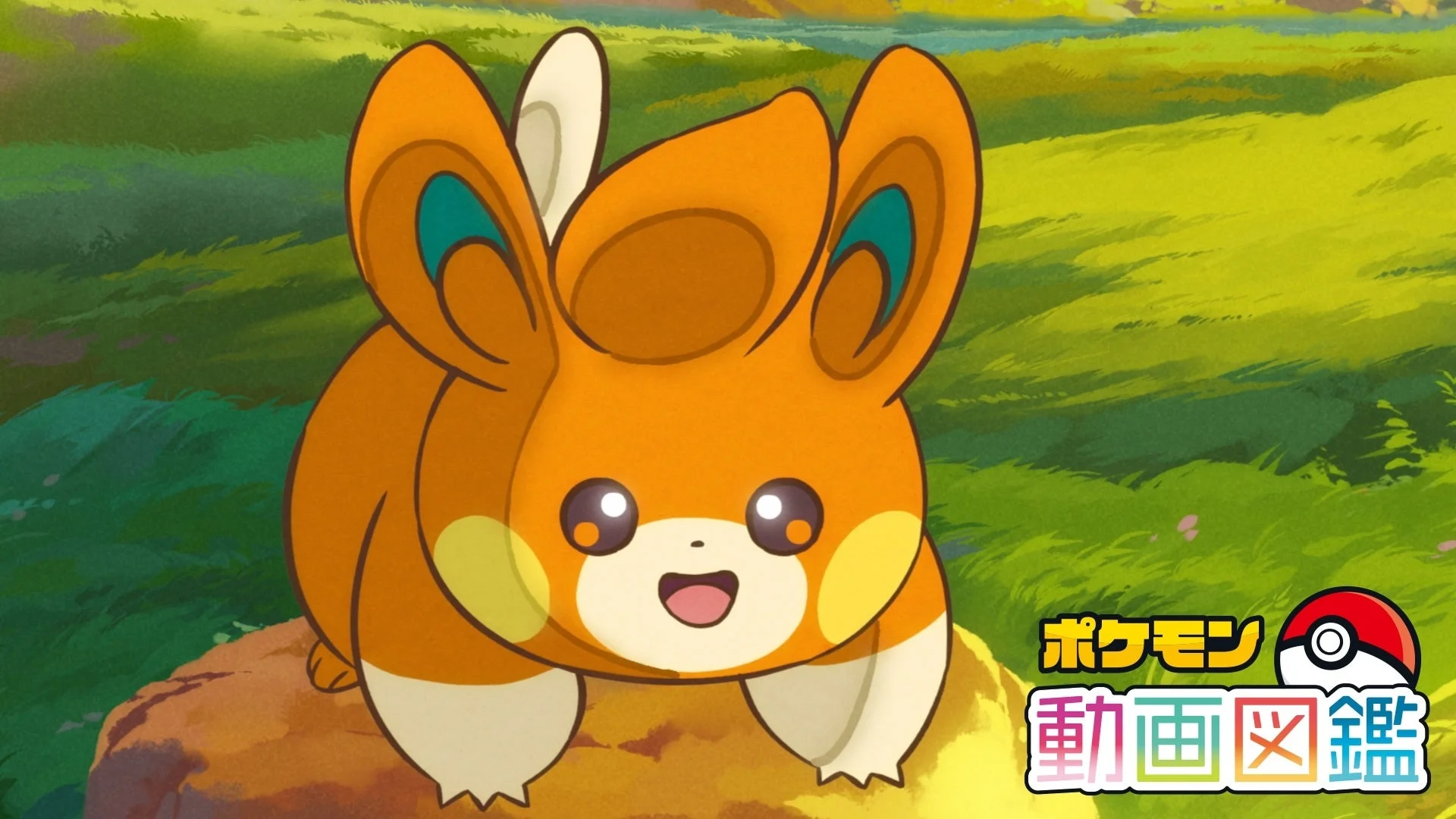 ポケモンショートアニメ『ポケモン動画図鑑』に登場するパモ