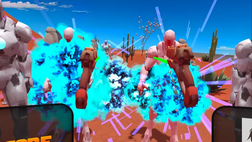 VR FPS『The Last Resort』の迫力ある戦闘シーン