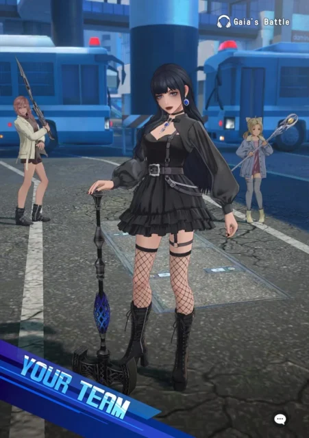 『ディシディア デュエルム ファイナルファンタジー』のキャラクター編成画面